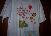 Koszulka Ręcznie Malowana- WOŚP 2011